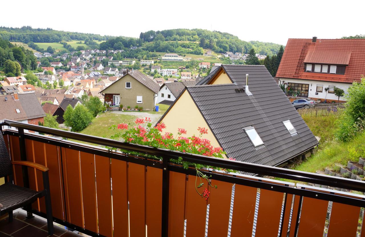 Hotel Garni Berghof Heigenbruecken Bagian luar foto